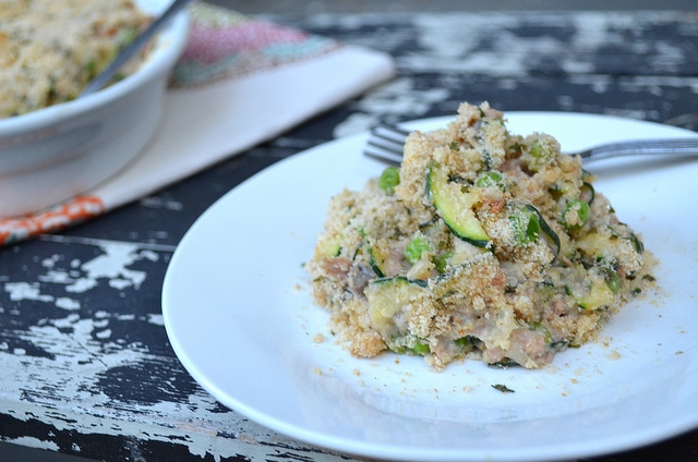 Tuna zoodle casserole